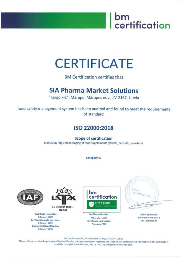 ISO 22000:2018